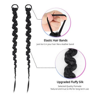  Fashion Braided Ponytail Hair Extensions cashymart