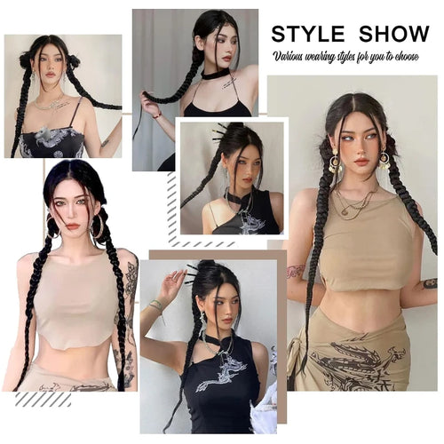  Fashion Braided Ponytail Hair Extensions cashymart