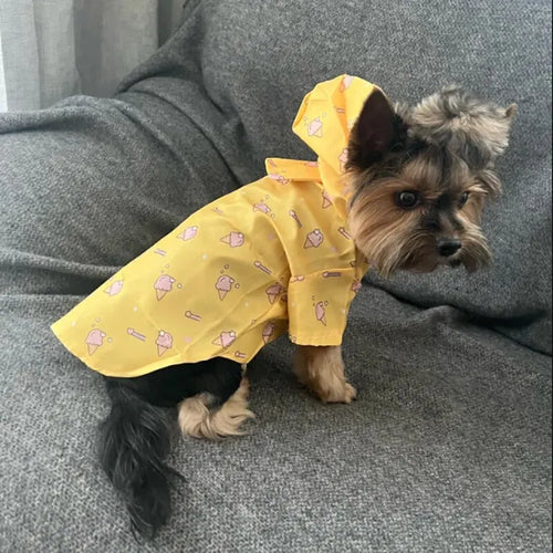  Fashionable Waterproof Dog Raincoat for Summer cashymart