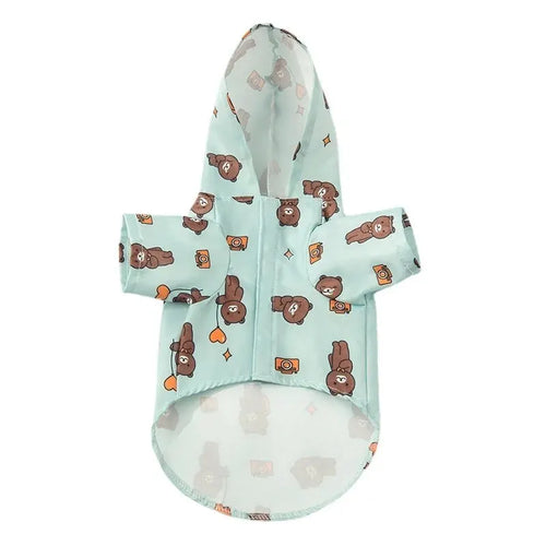  Fashionable Waterproof Dog Raincoat for Summer cashymart