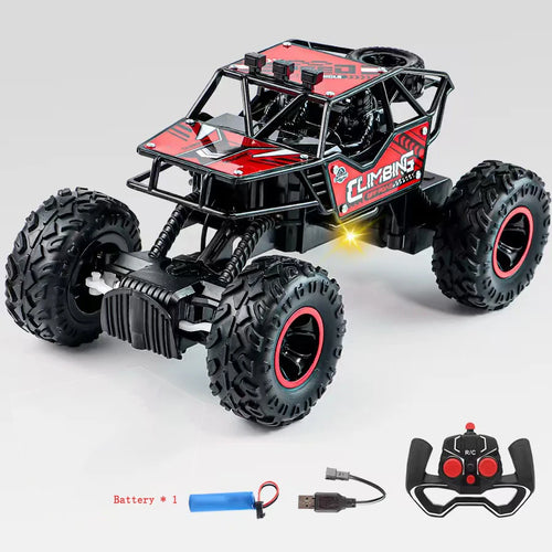  Fast & Fun 1:16 LED Remote Control Off-Road Car for Kids cashymart