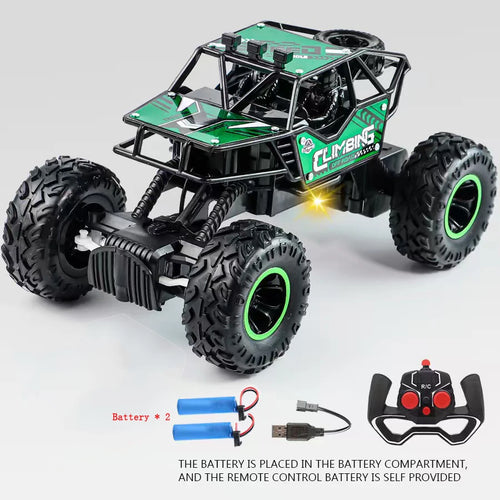  Fast & Fun 1:16 LED Remote Control Off-Road Car for Kids cashymart