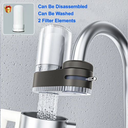  Faucet Tap Water Purifier With Removable Filter cashymart