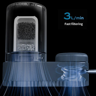  Faucet Tap Water Purifier With Removable Filter cashymart