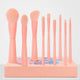Feiyan 9pcs pink brushes
