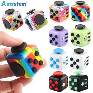  Fidget Cube Antistress Spinner Toy for Anxiety cashymart