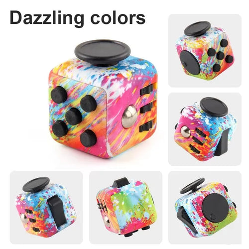  Fidget Cube Antistress Spinner Toy for Anxiety cashymart