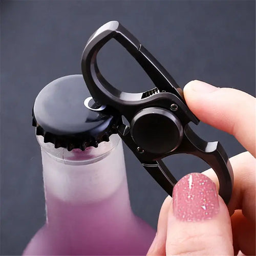 Finger Spinner Fidget Toy Keychain Bottle Opener cashymart