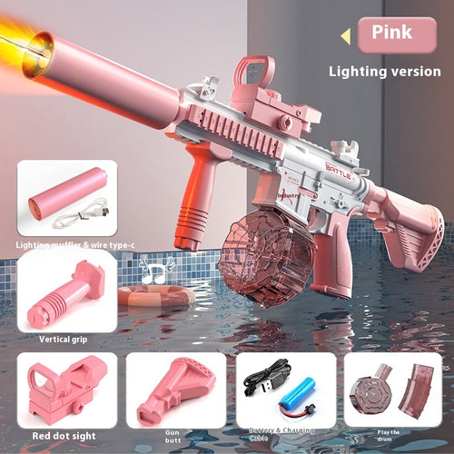 Fire-Breathing M416 Water Gun Large Capacity cashymart