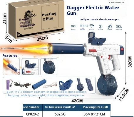  Fire-Breathing M416 Water Gun Large Capacity cashymart