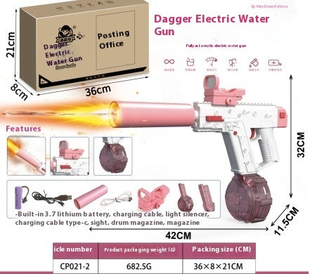  Fire-Breathing M416 Water Gun Large Capacity cashymart