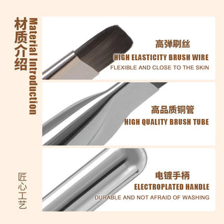  Flat Foundation Makeup Brush Mini Tool cashymart