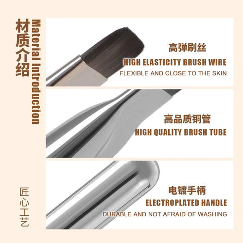  Flat Foundation Makeup Brush Mini Tool cashymart