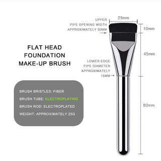  Flat Foundation Makeup Brush Mini Tool cashymart