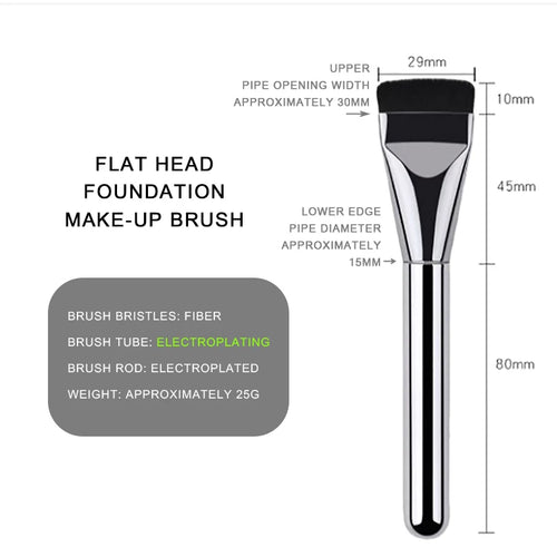  Flat Foundation Makeup Brush Mini Tool cashymart