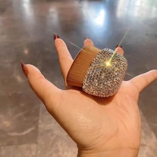  Flawless Foundation Brush Set with Diamond Design cashymart