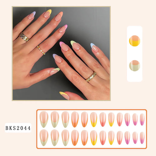  Floral Nail Art Press-Ons cashymart