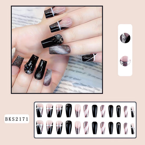  Floral Nail Art Press-Ons cashymart