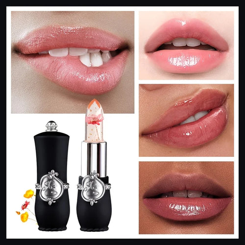  Flower Jelly Lipstick Set Color Changing Moisturizing Lip Balm cashymart