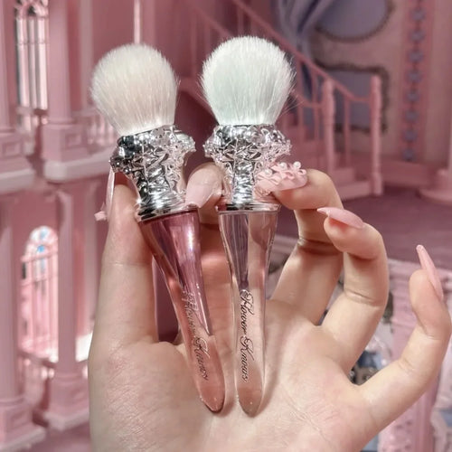  Flower Knows Swan Ballet Blush Brush Set Vegan Makeup Tool cashymart