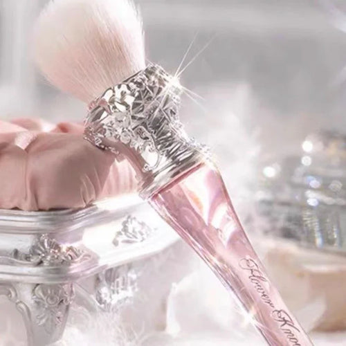  Flower Knows Swan Ballet Blush Brush Set Vegan Makeup Tool cashymart