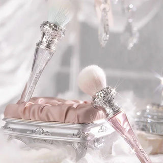  Flower Knows Swan Ballet Blush Brush Set Vegan Makeup Tool cashymart