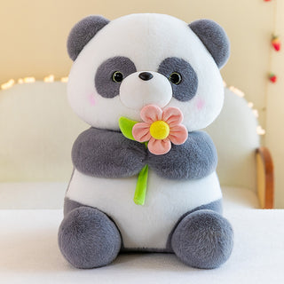  Flower Panda Plush Toy Collection cashymart