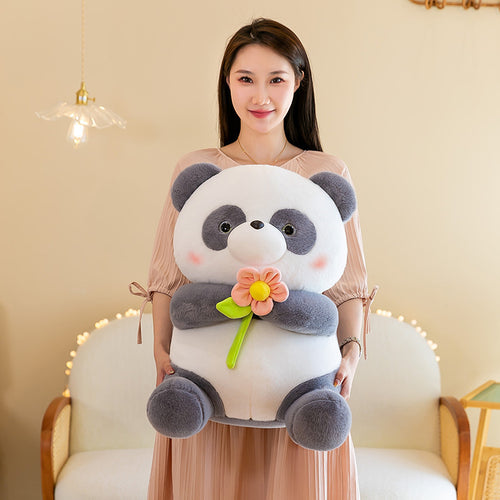  Flower Panda Plush Toy Collection cashymart