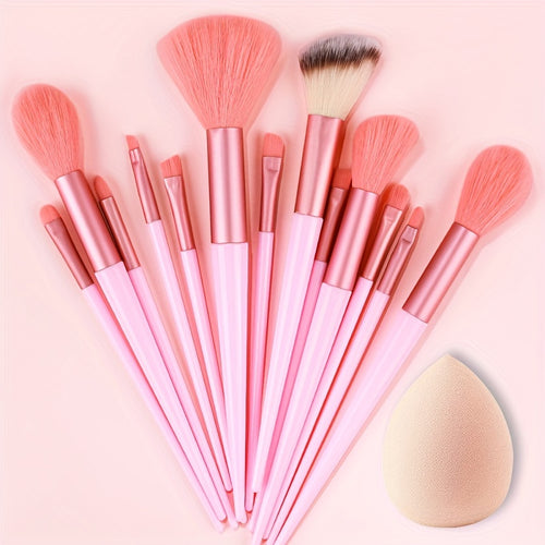  Fluffy Elegance Makeup Brush Set cashymart