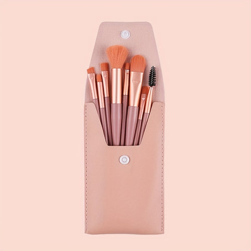  Fluffy Elegance Makeup Brush Set cashymart