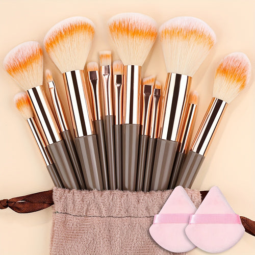  Fluffy Makeup Brush Set cashymart
