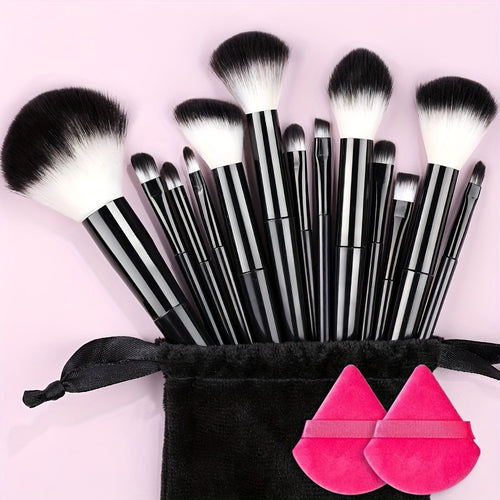  Fluffy Makeup Brush Set cashymart