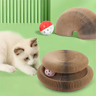  Foldable Cat Scratching Board & Play Bed cashymart