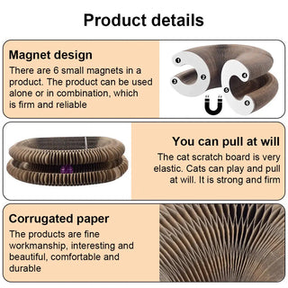  Foldable Cat Scratching Board & Play Bed cashymart