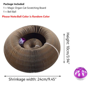  Foldable Cat Scratching Board & Play Bed cashymart
