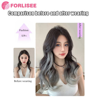  Forlisee Synthetic Long Curly Wig Extensions cashymart