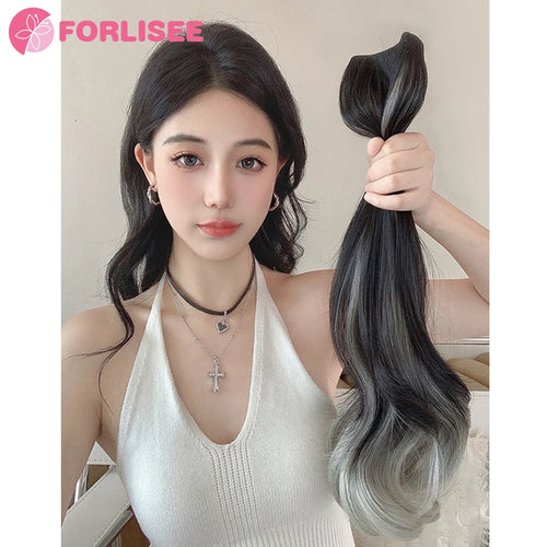  Forlisee Synthetic Long Curly Wig Extensions cashymart