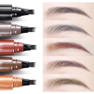  Four-Pronged Eyebrow Pencil Long Lasting Smudge Proof cashymart