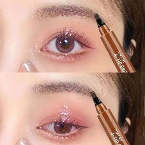  Four-Pronged Eyebrow Pencil Long Lasting Smudge Proof cashymart