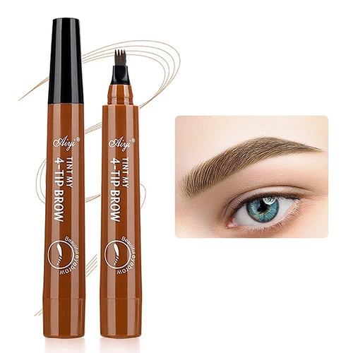  Four-Pronged Eyebrow Pencil Long Lasting Smudge Proof cashymart