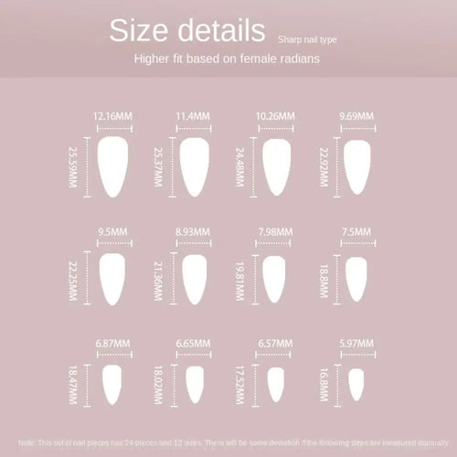  French Lemon Long Almond Press-On Nails cashymart