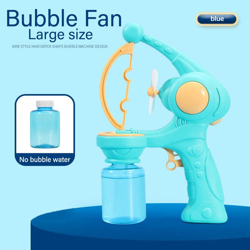  Fully Automatic Bubble Machine Rocket Soap Bubble Gun Pack cashymart