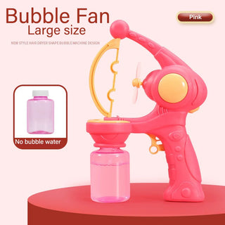 Fully Automatic Bubble Machine Rocket Soap Bubble Gun Pack cashymart
