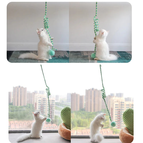  Funny Interactive Cat Teaser Wand cashymart