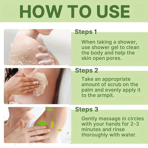  GZE Underarm Scrub with Peppermint and Aloe Vera cashymart