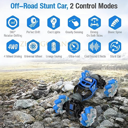  Gesture-Controlled RC Stunt Car cashymart
