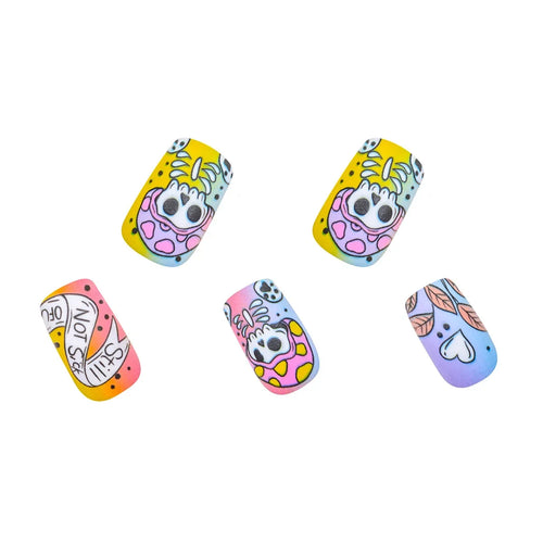  Ghoulish Glam Skull Acrylic Nails cashymart