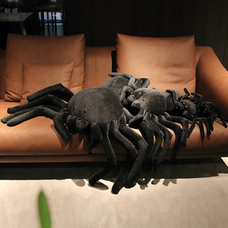  Giant Black Spider Plush Super Soft Stuffed Animal cashymart