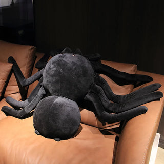  Giant Black Spider Plush Super Soft Stuffed Animal cashymart