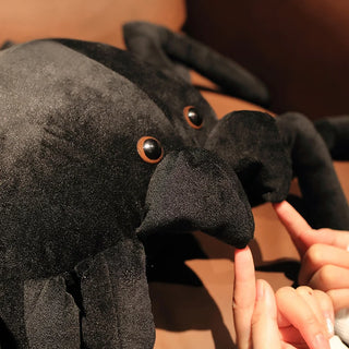  Giant Black Spider Plush Super Soft Stuffed Animal cashymart